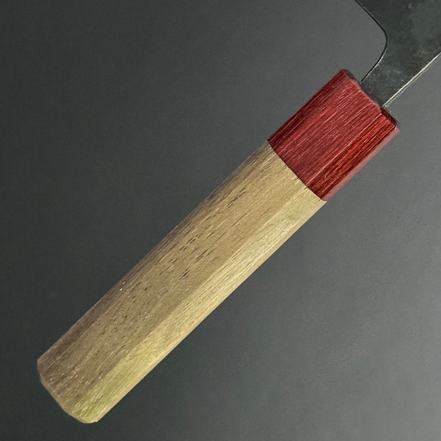 Kurouchi Damascus Santoku 165 mm (6.5 in) Aogami (Blue) #2 By Naoto