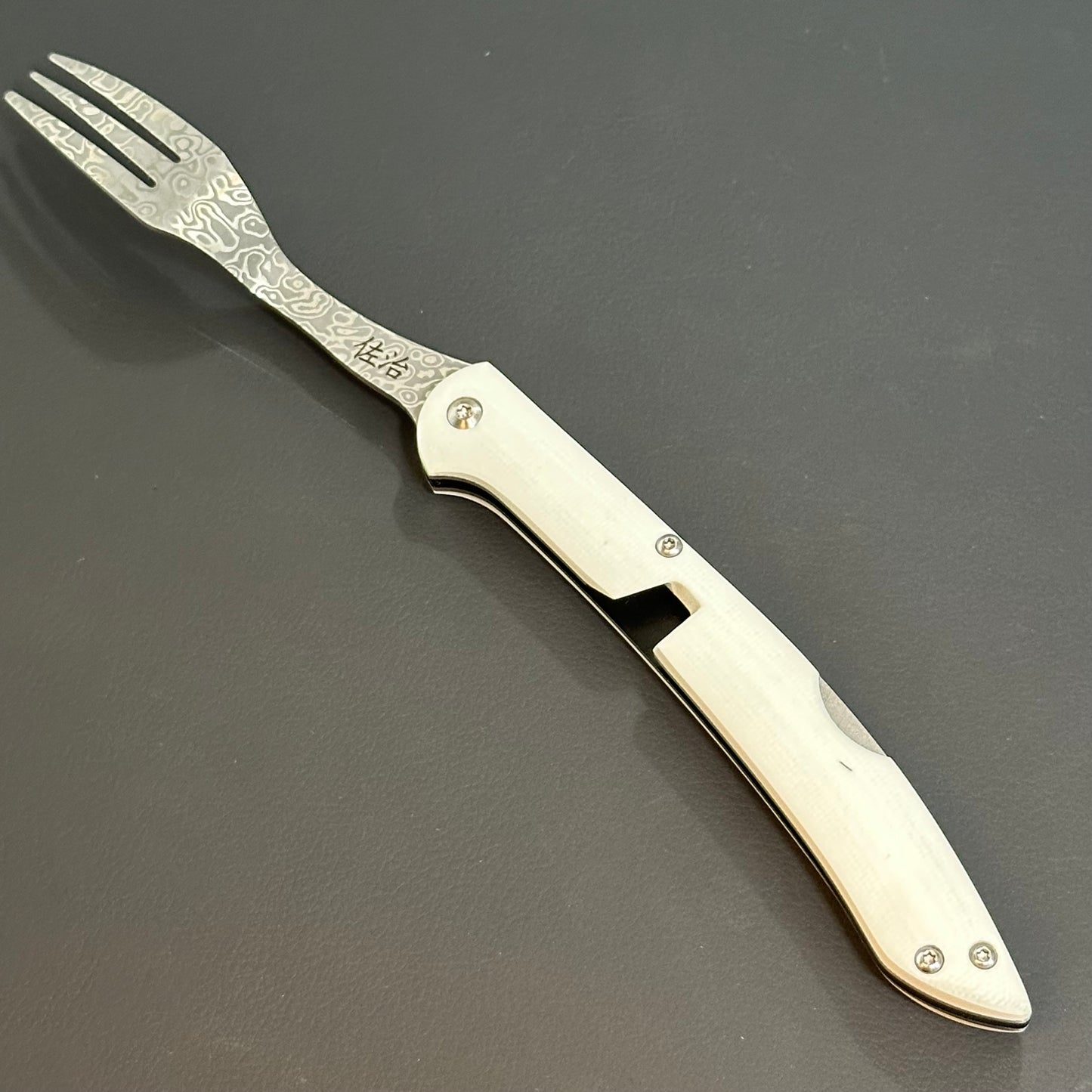 Folding Fork R2 G10(Takeshi Saji)