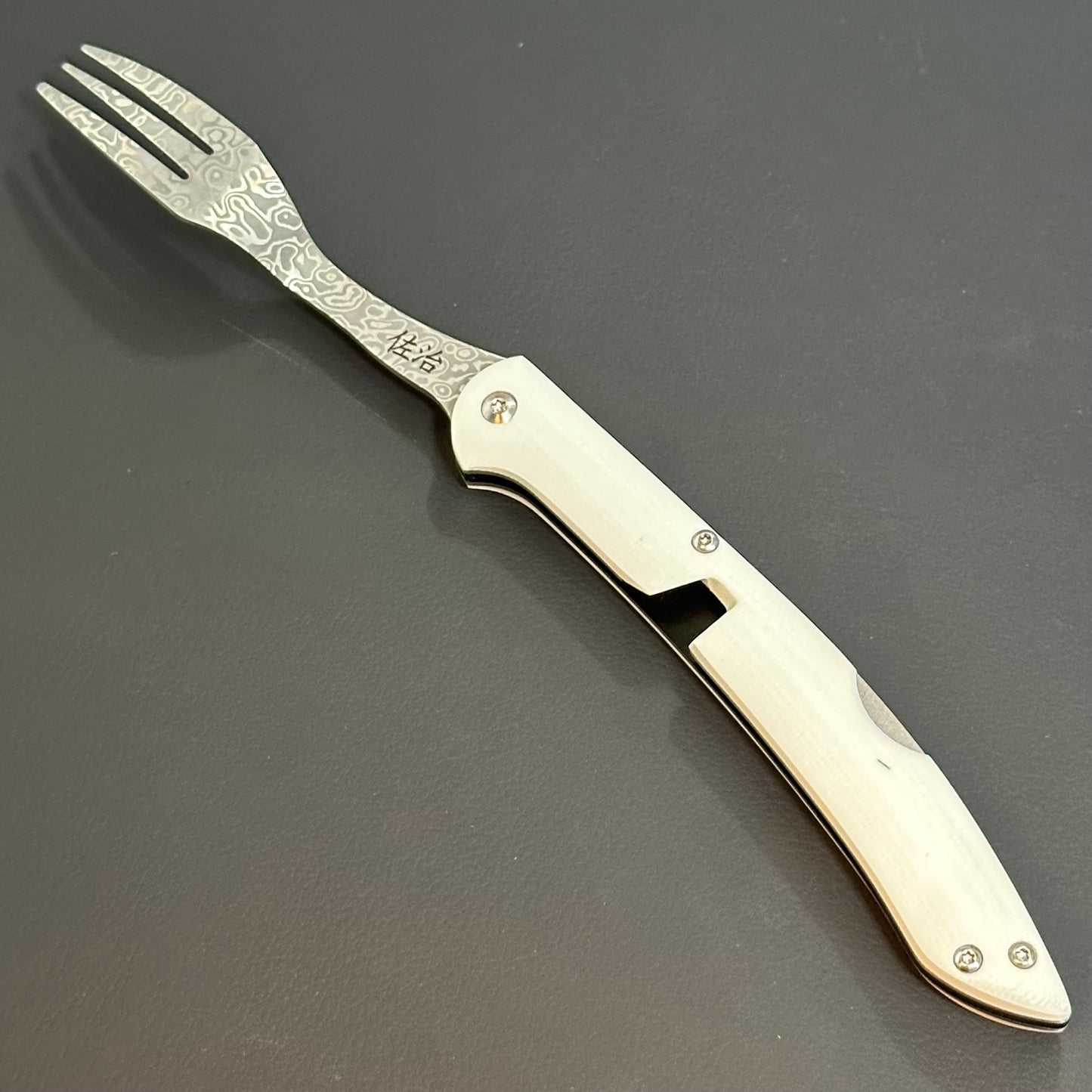 Folding Fork R2 G10(Takeshi Saji)