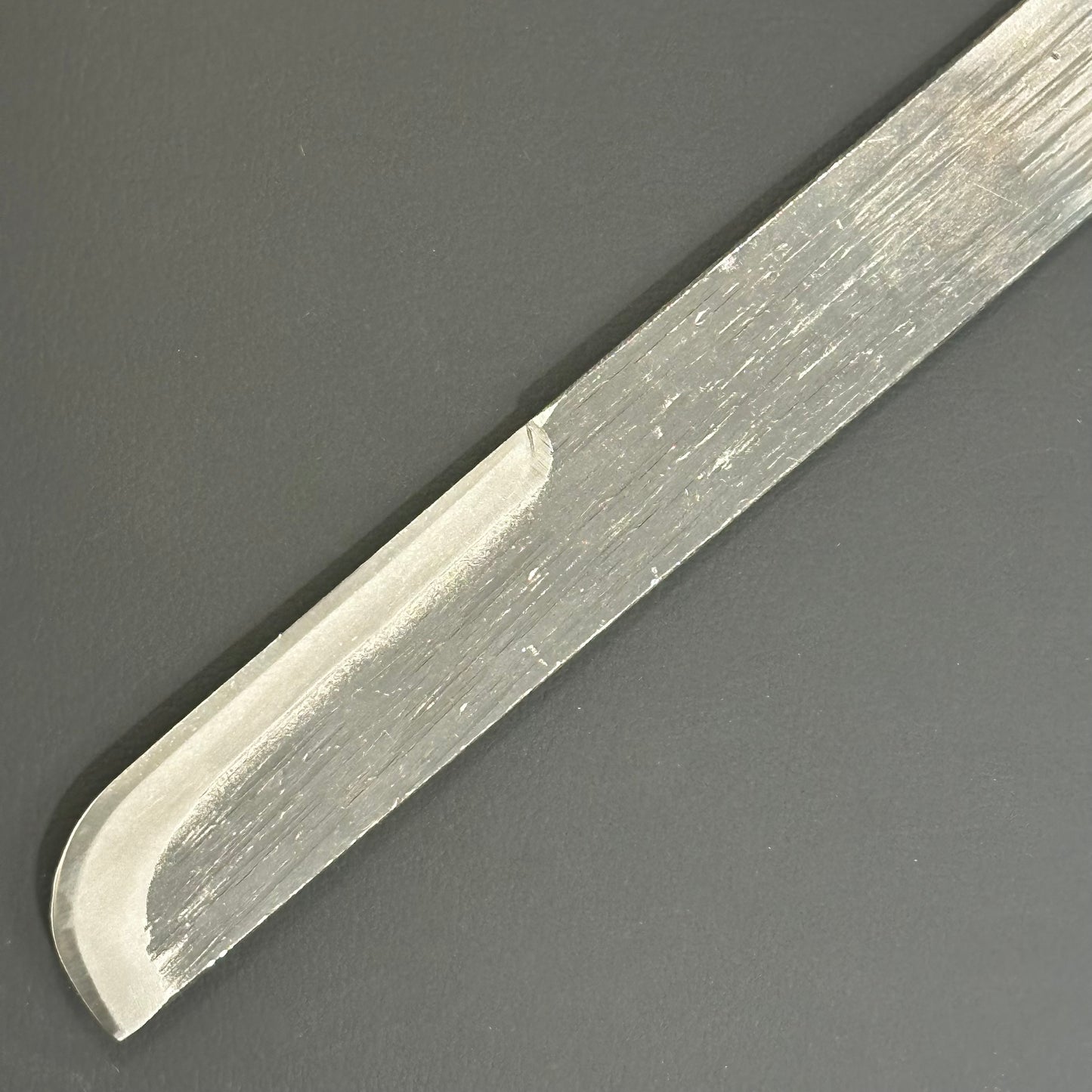 Round Kiridashi Knife 80mm (3.1in) Blue#2