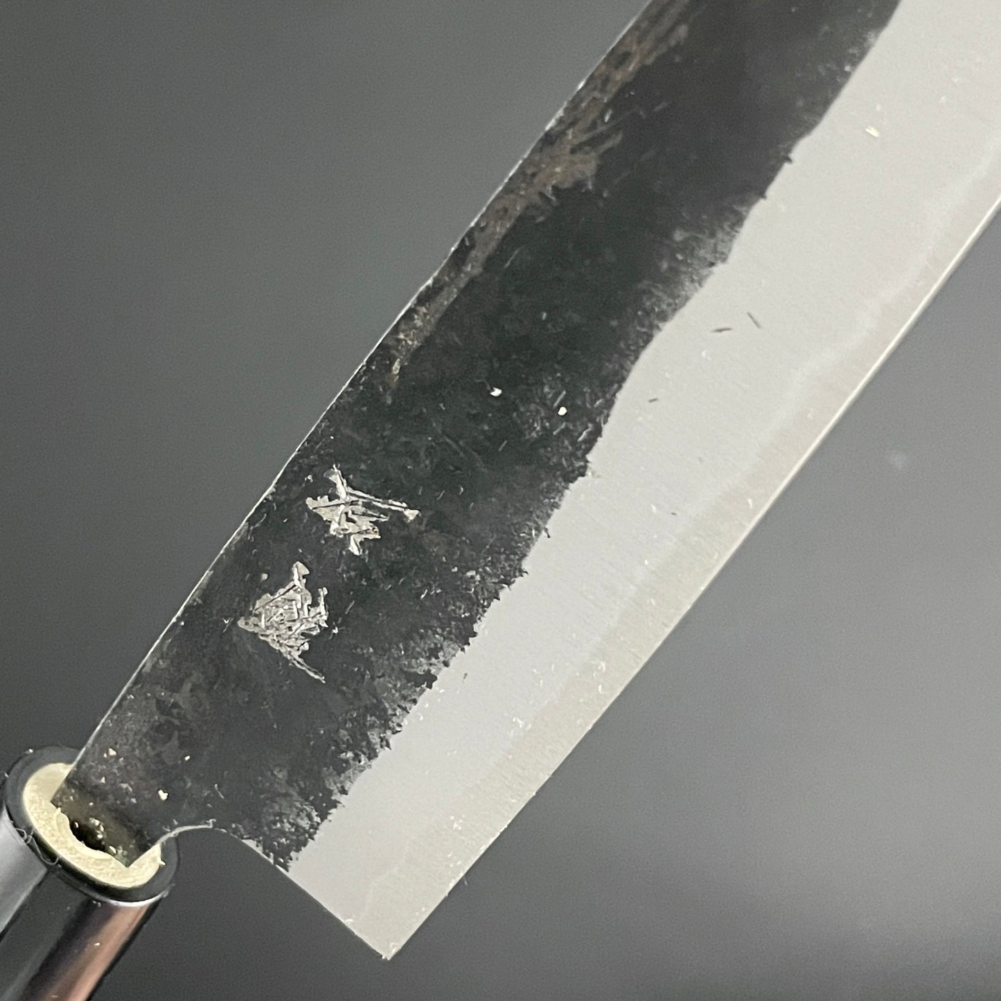 Deba (Sabaki) Kurouchi 165 mm (6.5 in) Aogami (Blue) #2 Double-Bevel