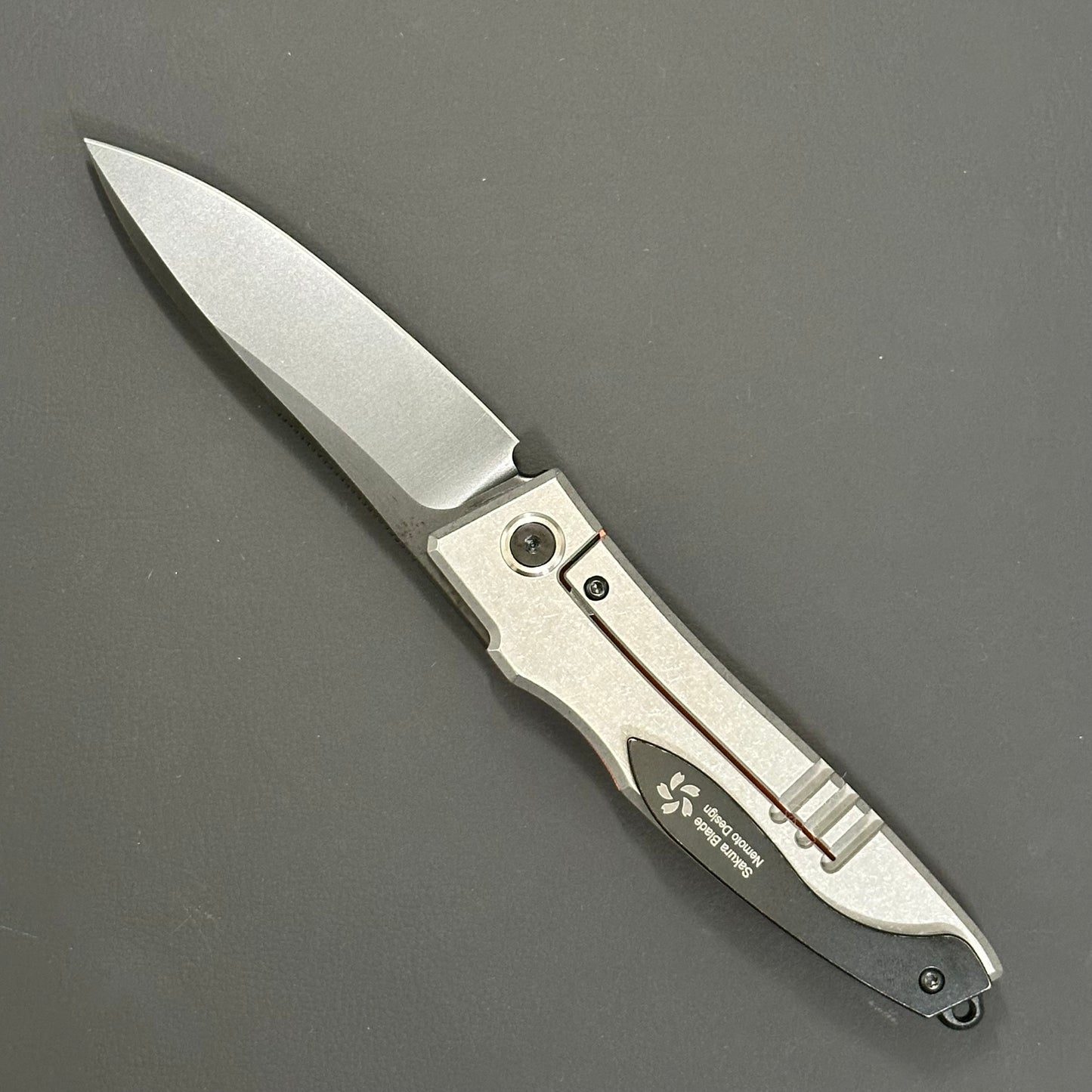 Sakura Blade Folding Knife AUS8  (Nemoto Design)