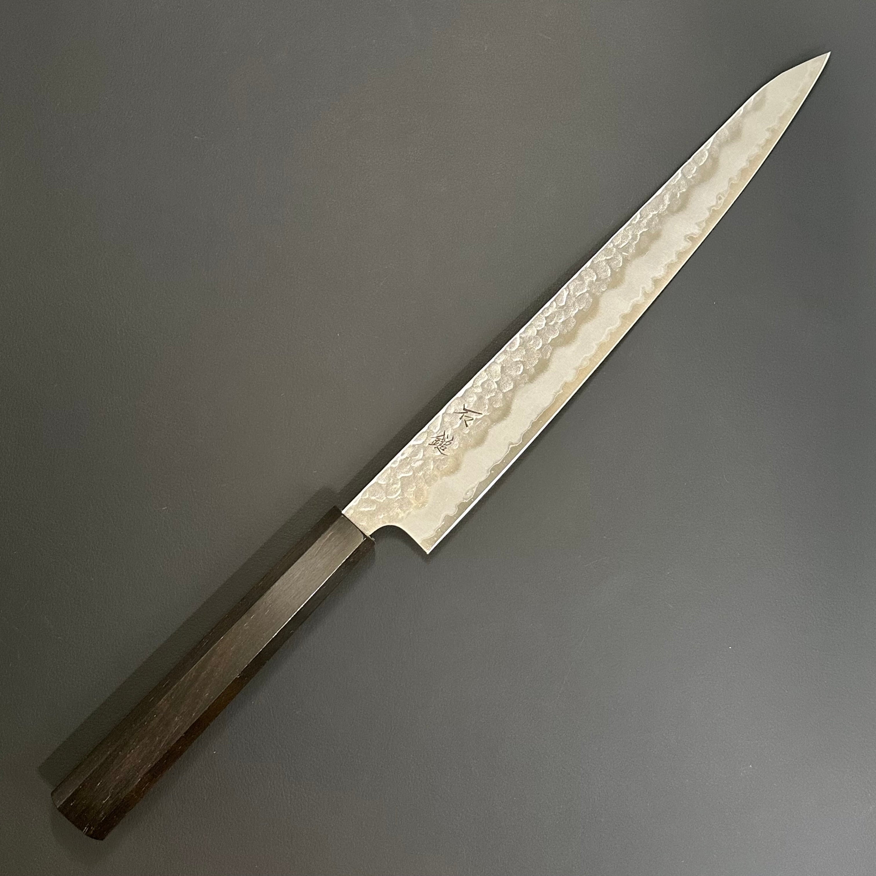 筋引 240mm 青紙スーパー ステン割込 – Yoshimune Knives