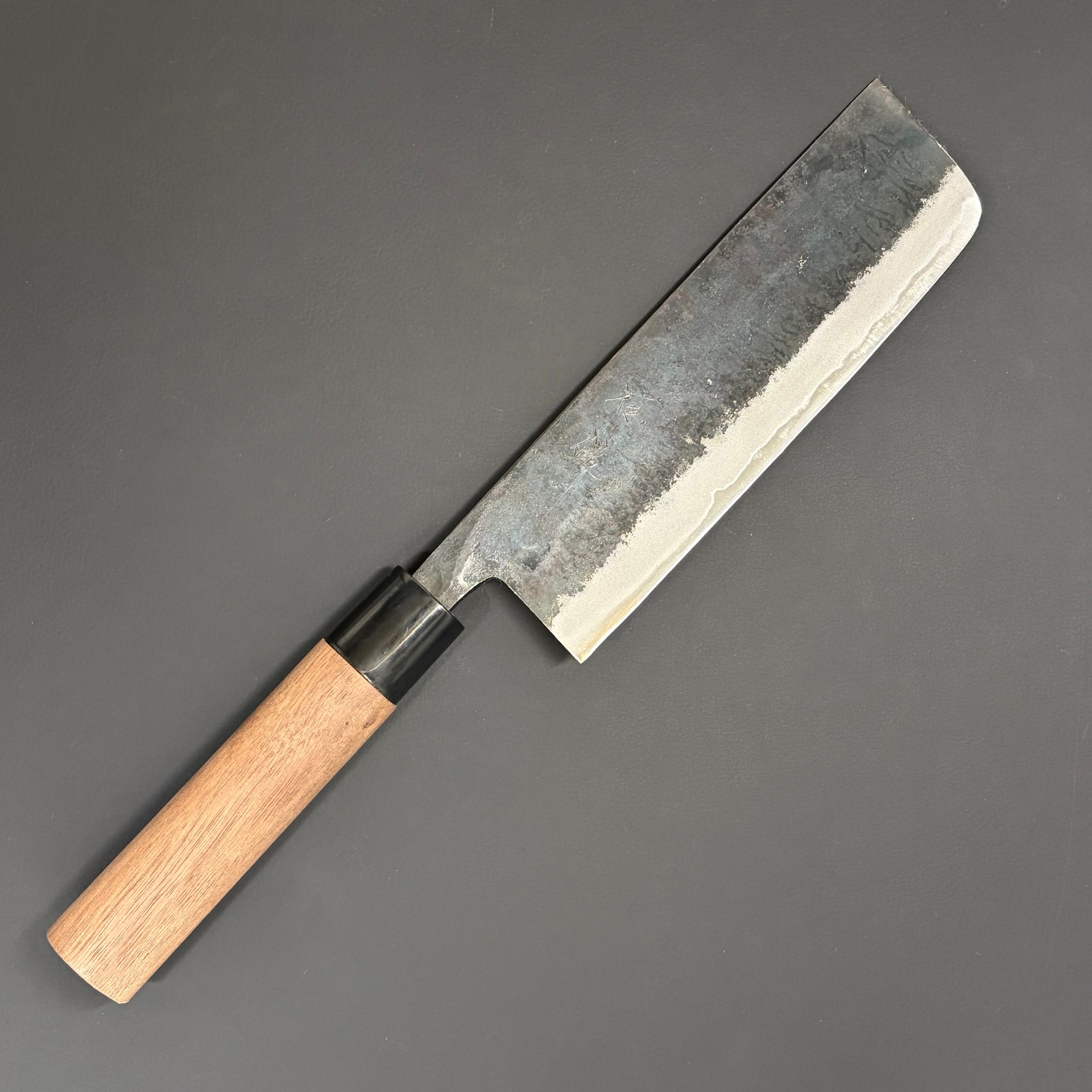 kiriページ Nakiri 165 mm (6.5 in) Blue#2 – Yoshimune Knives Kyoto