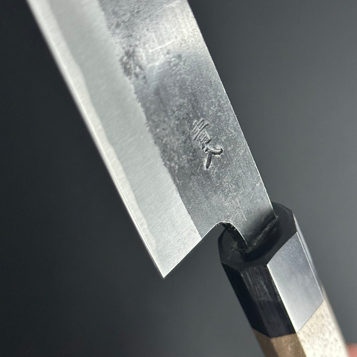 Deba (Sabaki) Kurouchi 135 mm (5.3 in)  Aogami (Blue) #2 Double-Bevel