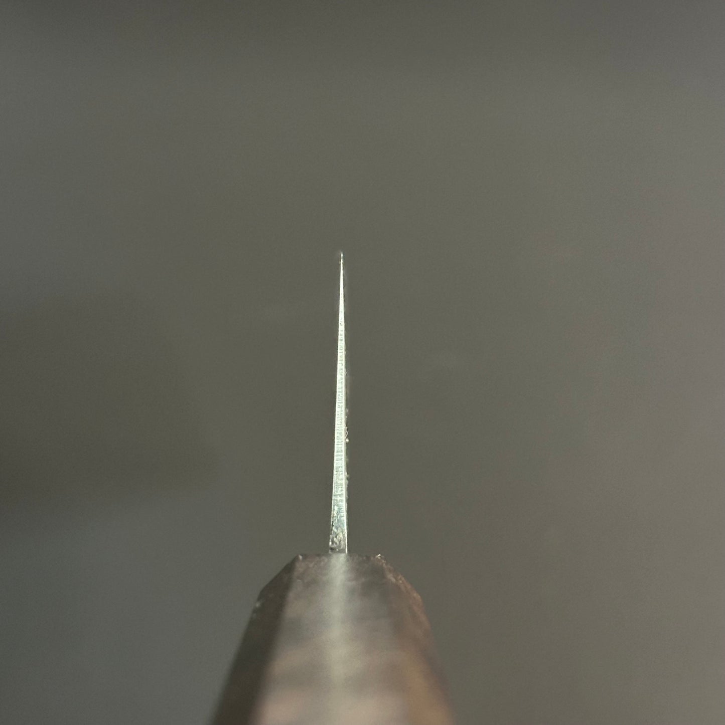 Damascus Nakiri 165 mm (6.5 in) Aogami (Blue) #2 Double-Bevel