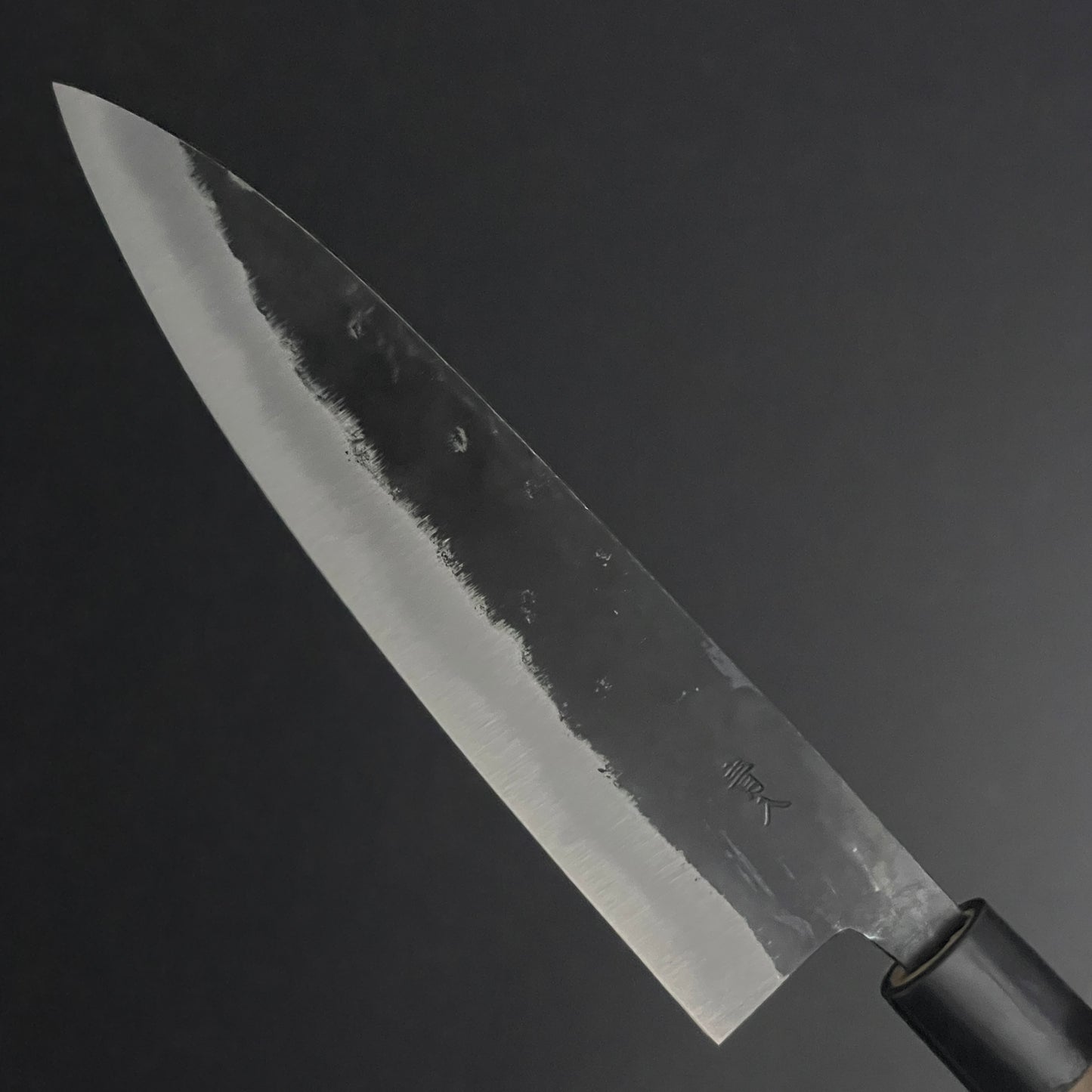 Gyuto Kurouchi 180 mm (7.1 in) Aogami (Blue) #2 Double-Bevel
