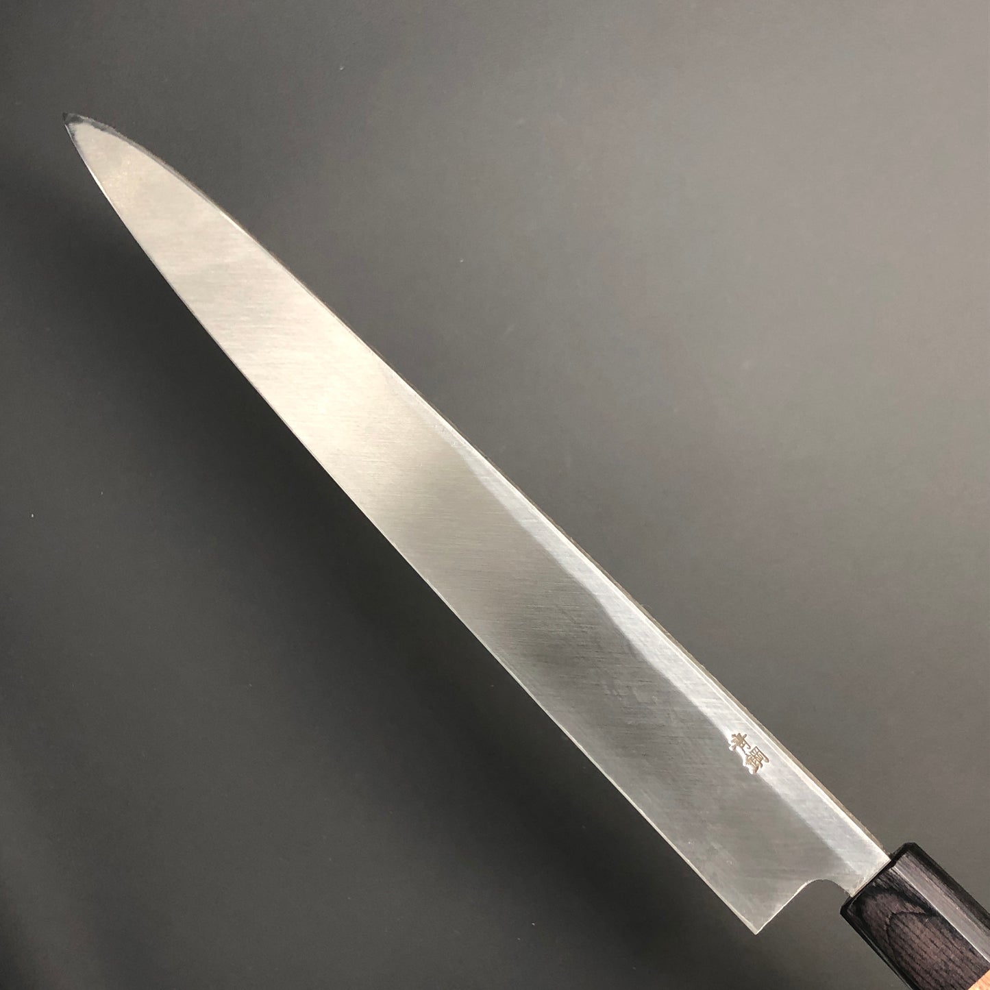 Yanagiba Kurouchi Black finished 300mm (11.8in) Aogami (Blue) No.2 Single-Bevel