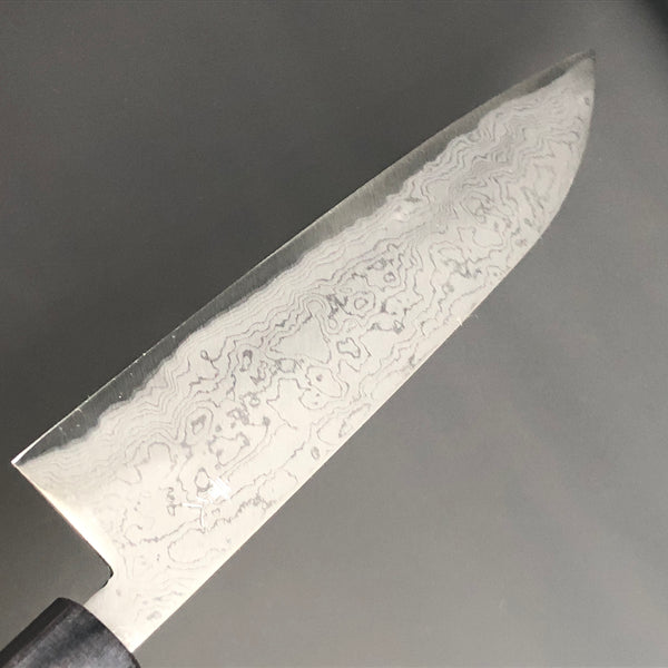 Japanese Damascus Steel Knives with Blue Resin Infused Wood Handle –  KanazawaKnives