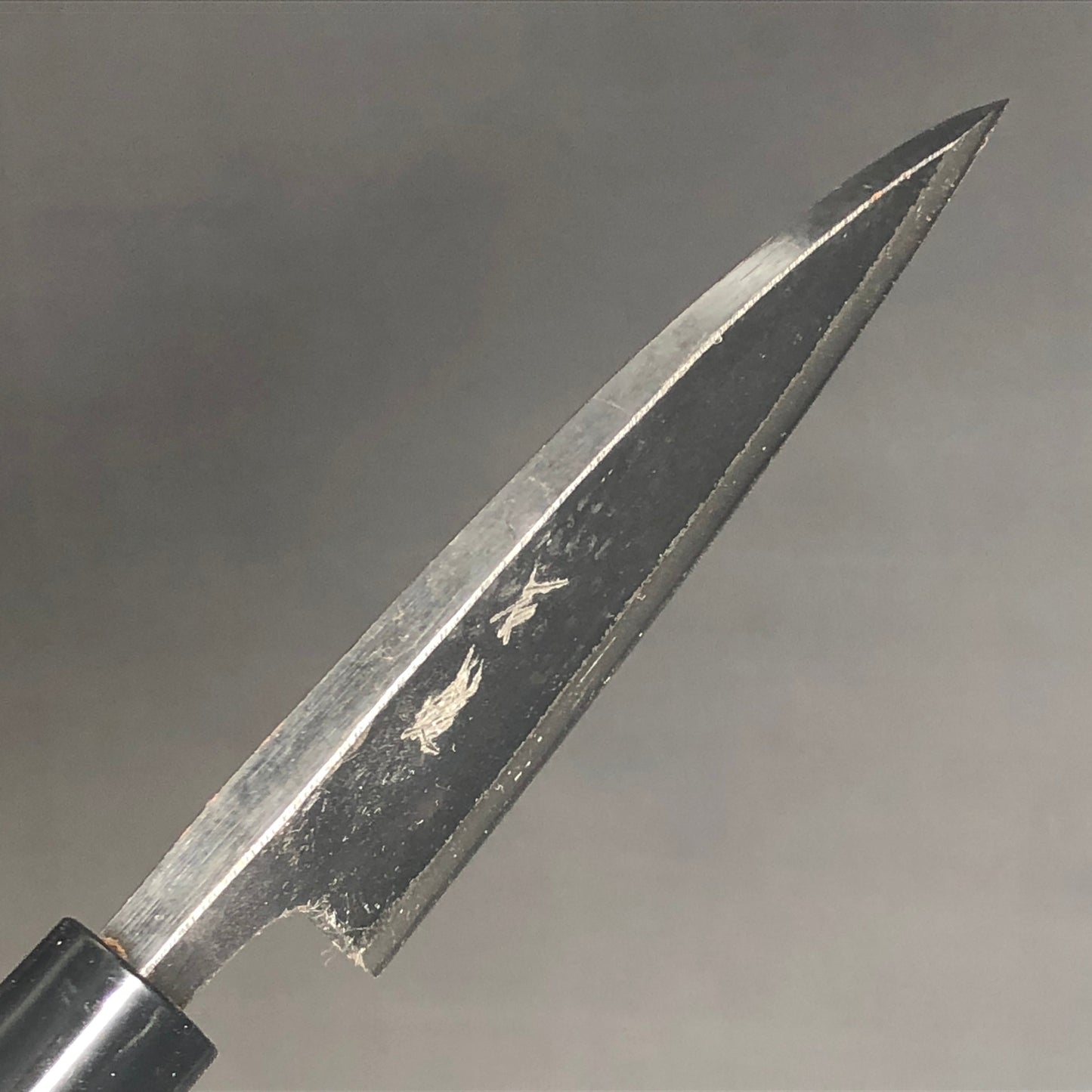 Deba Kurouchi 105 mm (4.1 in) Aogami (Blue) #2 Double-Bevel
