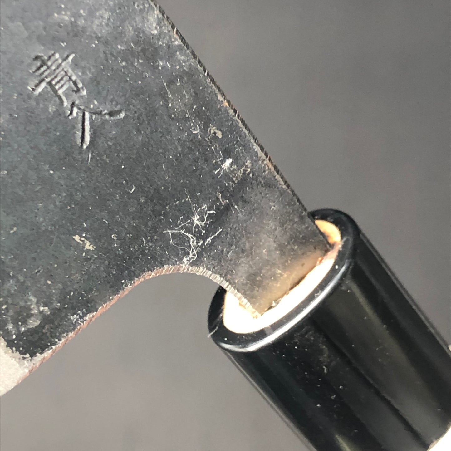 Deba Kurouchi 105 mm (4.1 in) Aogami (Blue) #2 Double-Bevel