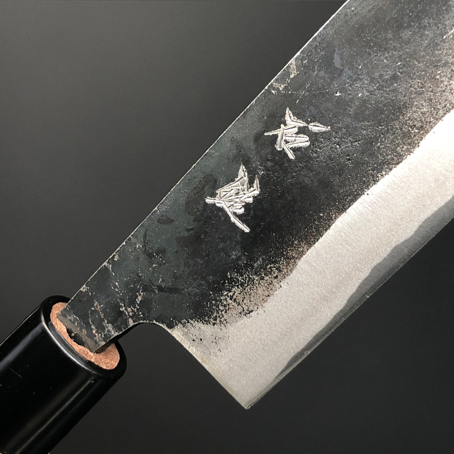 Deba (Sabaki) Kurouchi 165 mm (6.5 in) Aogami (Blue) #2 Double-Bevel