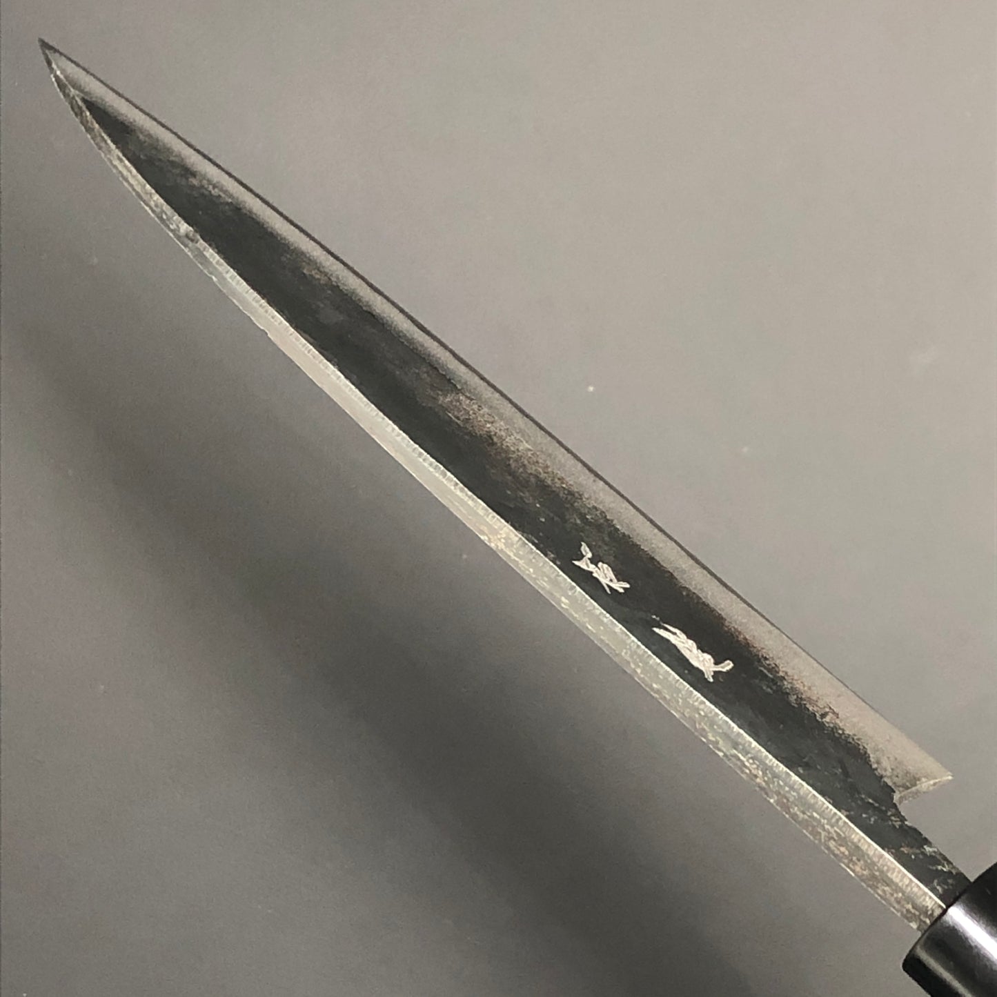 Deba (Sabaki) Kurouchi 165 mm (6.5 in) Aogami (Blue) #2 Double-Bevel