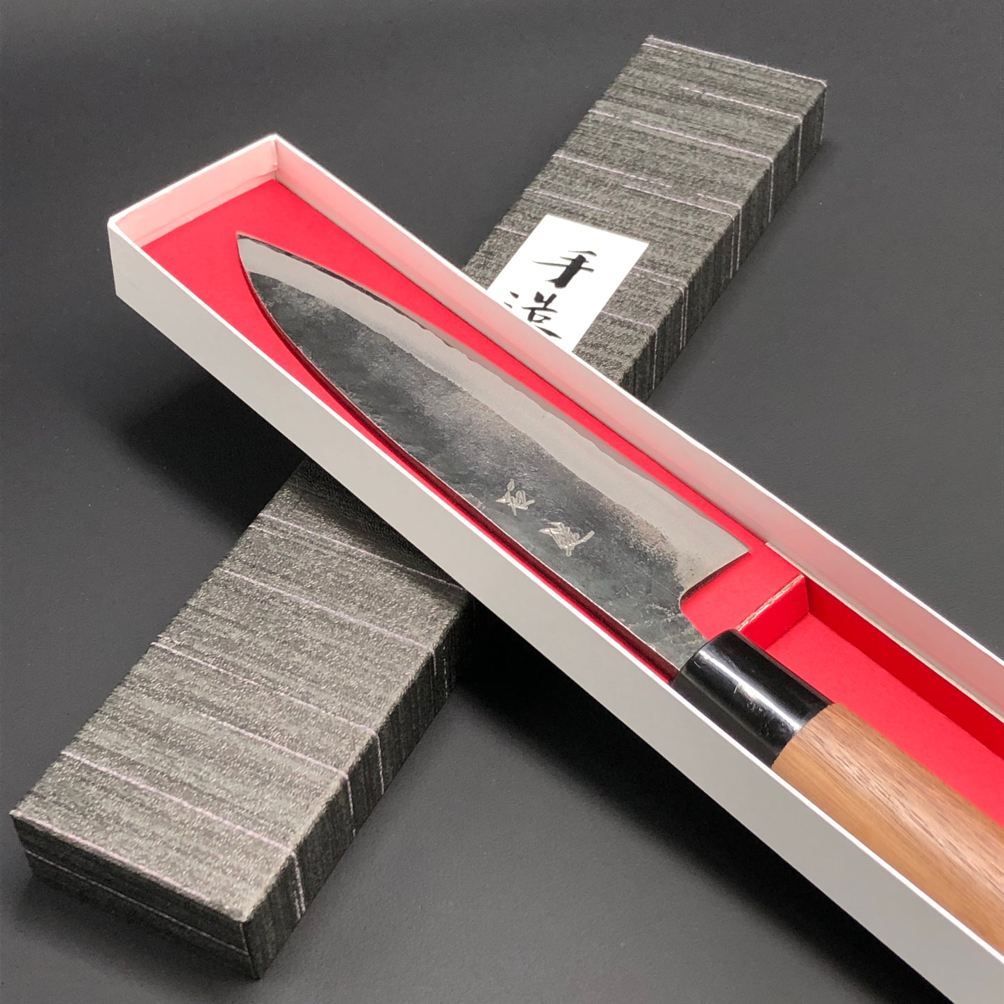 Deba (Sabaki) Kurouchi 165 mm (6.5 in) Aogami (Blue) #2 Double-Bevel