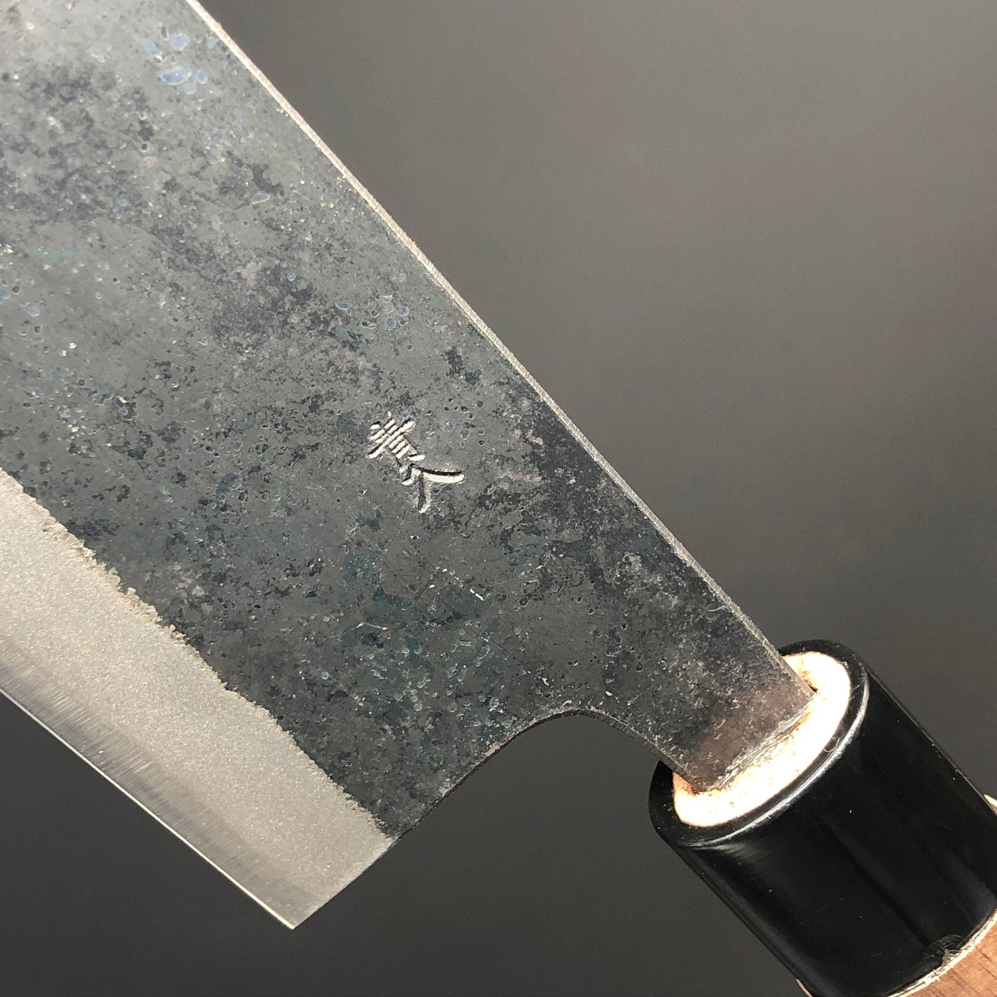 Kiritsuke Kurouchi 240 mm (9.4 in) Aogami (Blue) #2 Double-Bevel