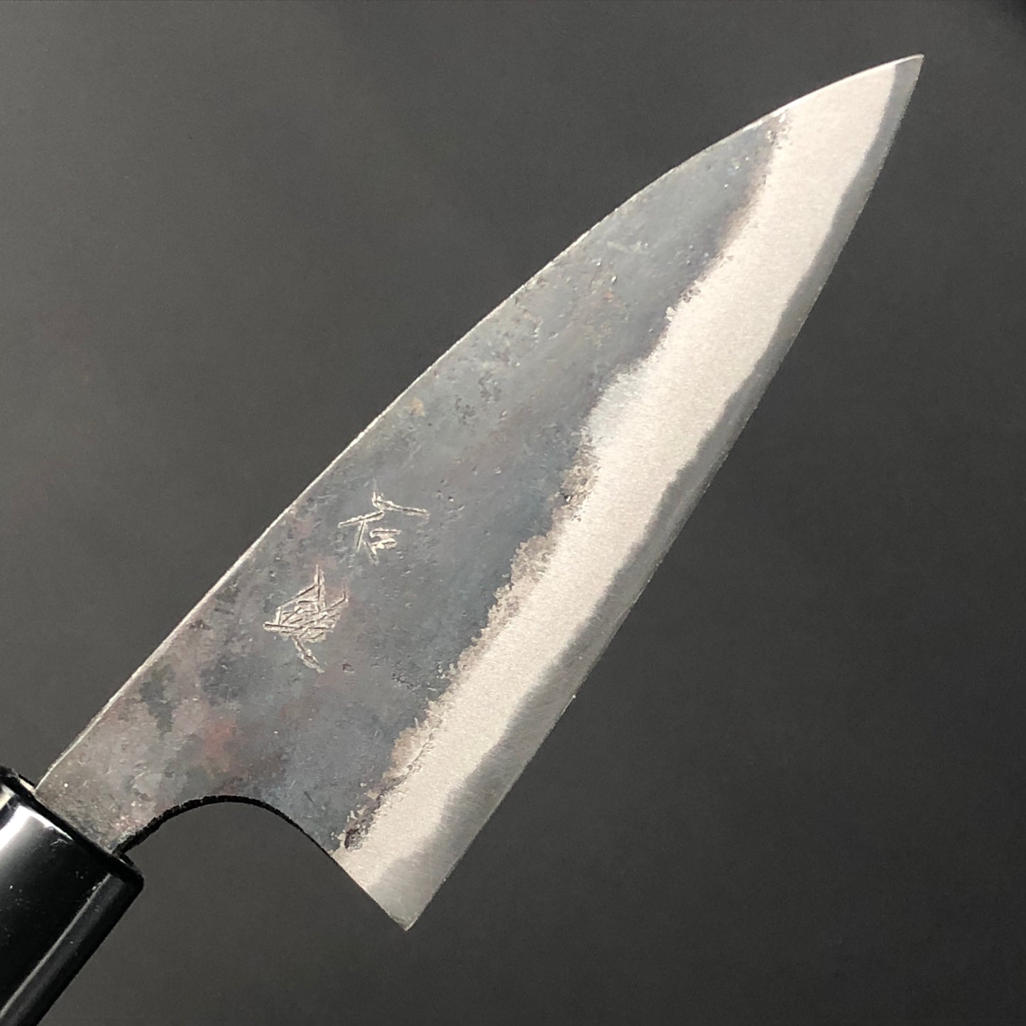 Kobocho Kurouchi 105 mm (4.1 in) Aogami (Blue) #2 Double-Bevel