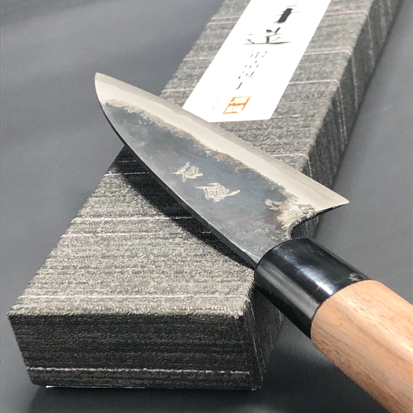 Kobocho Kurouchi 105 mm (4.1 in) Aogami (Blue) #2 Double-Bevel