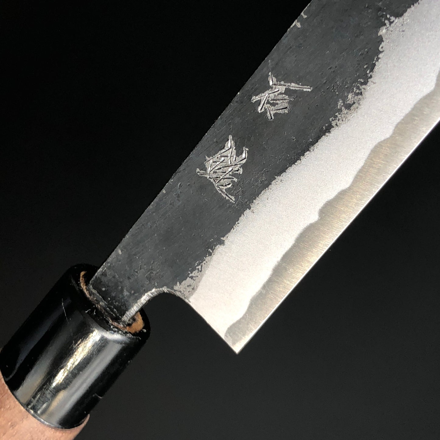 Koyanagi Kurouchi 135 mm (5.3 in) Aogami (Blue) #1 Double-Bevel