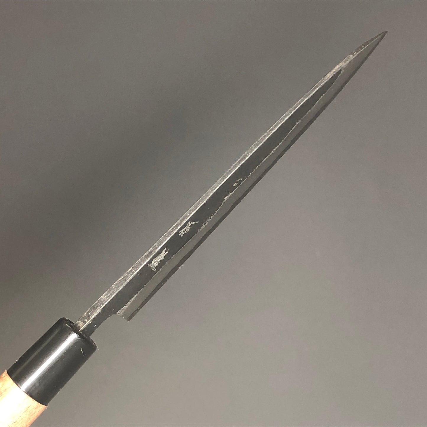 Koyanagi Kurouchi 135 mm (5.3 in) Aogami (Blue) #1 Double-Bevel