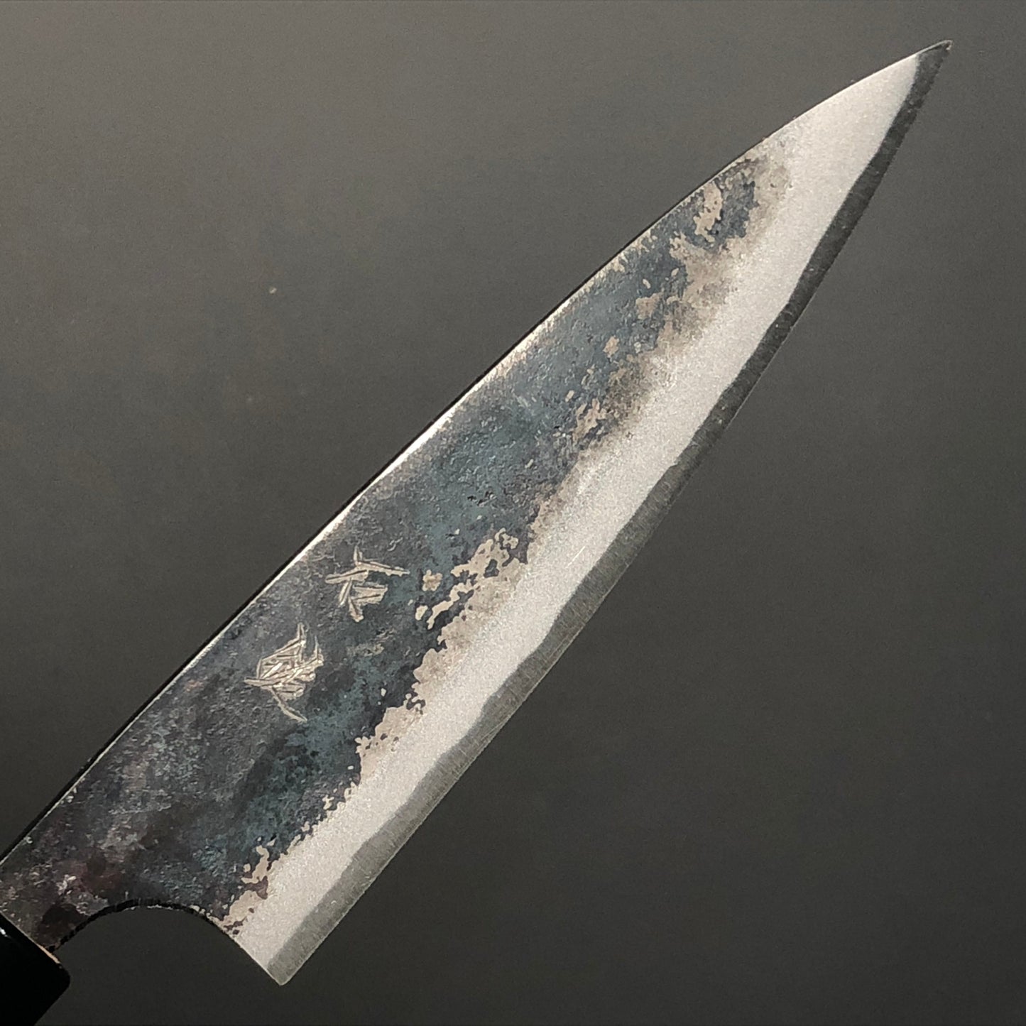 Koyanagi Kurouchi 135 mm (5.3 in) Aogami (Blue) #2 Double-Bevel