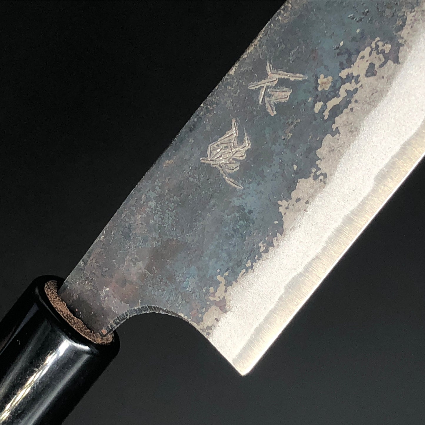 Koyanagi Kurouchi 135 mm (5.3 in) Aogami (Blue) #2 Double-Bevel