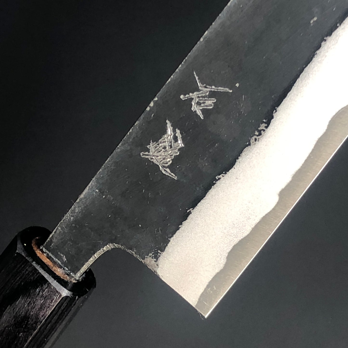 Deba (Sabaki) Kurouchi 150 mm (5.9 in) Aogami Super Double-Bevel