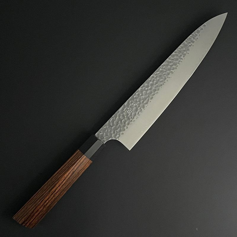 Gyuto 210mm (8.3 In) VG Stainless Steel Hammered Finish Double-Bevel