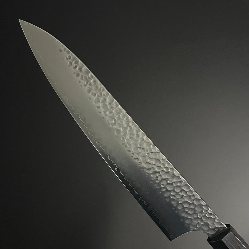 Gyuto 210mm (8.3 In) VG Stainless Steel Hammered Finish Double-Bevel