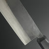 Kurouchi Damascus Santoku 165 mm (6.5 in) Aogami (Blue) #2 Double-Bevel