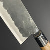 Santoku Kurouchi 165 mm (6.5 in) Aogami (Blue) #2 Double-Bevel