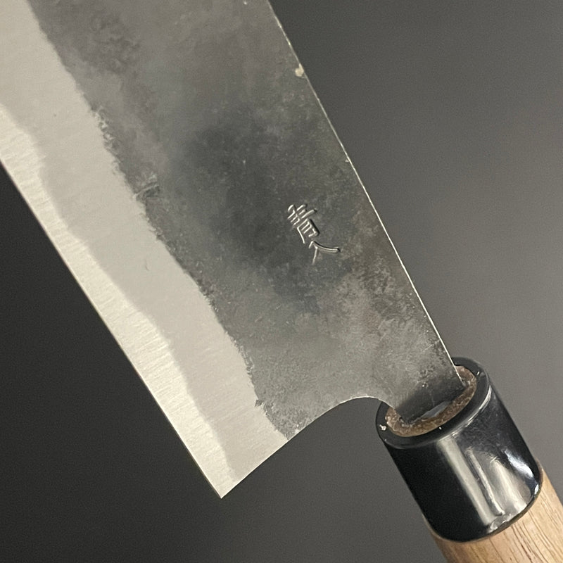 Bunka Kurouchi 165 mm (6.5 in) Aogami (Blue) #2 Double-Bevel