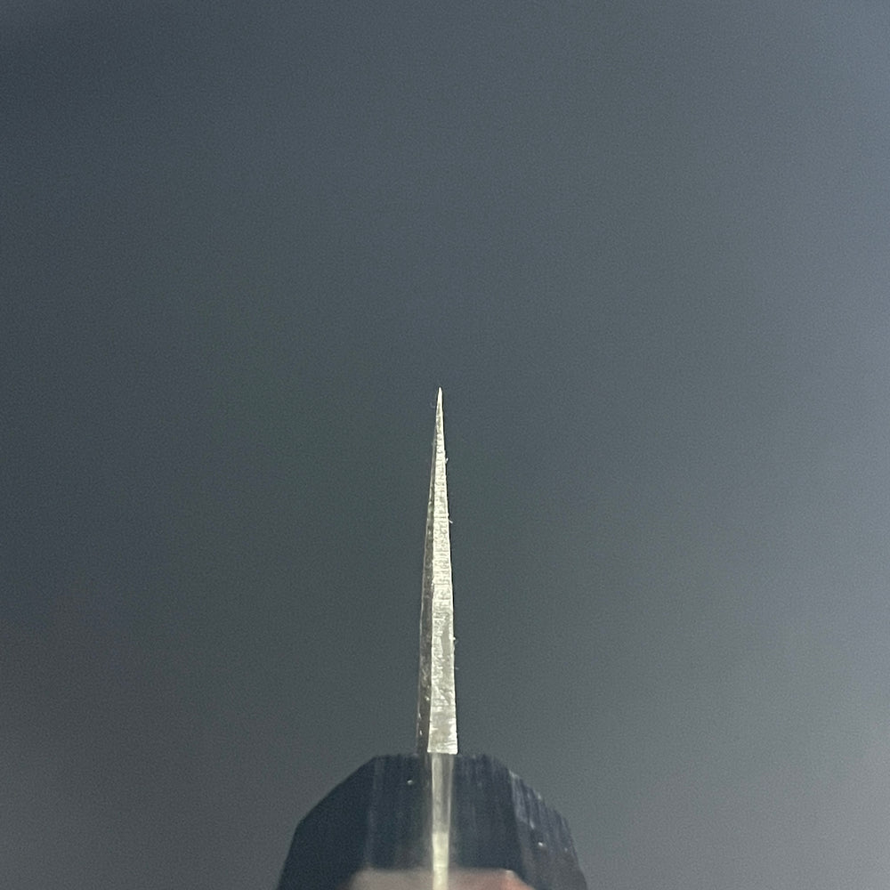 
                  
                    Kurouchi Damascus Kiritsuke 180 mm (7.1 in) Aogami (Blue) #2 Double-Bevel
                  
                