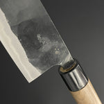 Funayuki Kurouchi 150 mm (5.9 in) Blue #2 Double-Bevel