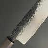 Gyuto 190mm (7.5 in) VG10 Black Hammered Finish Double-Bevel