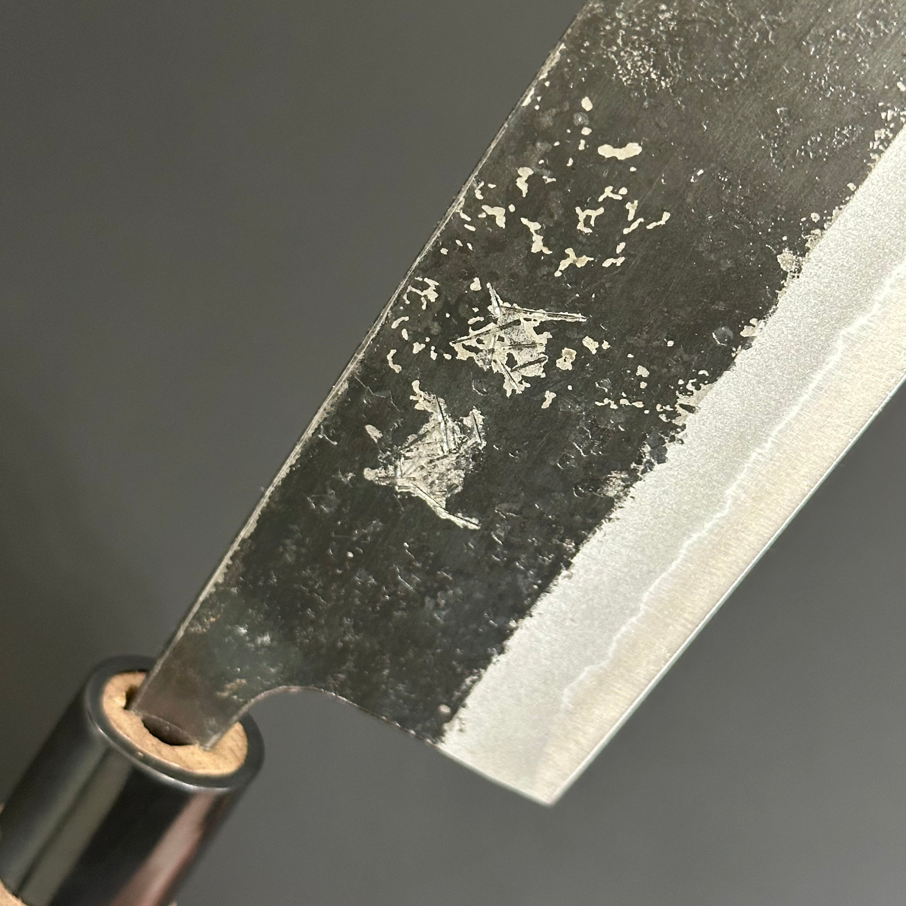 三徳 180mm 青紙2号 – Yoshimune Knives
