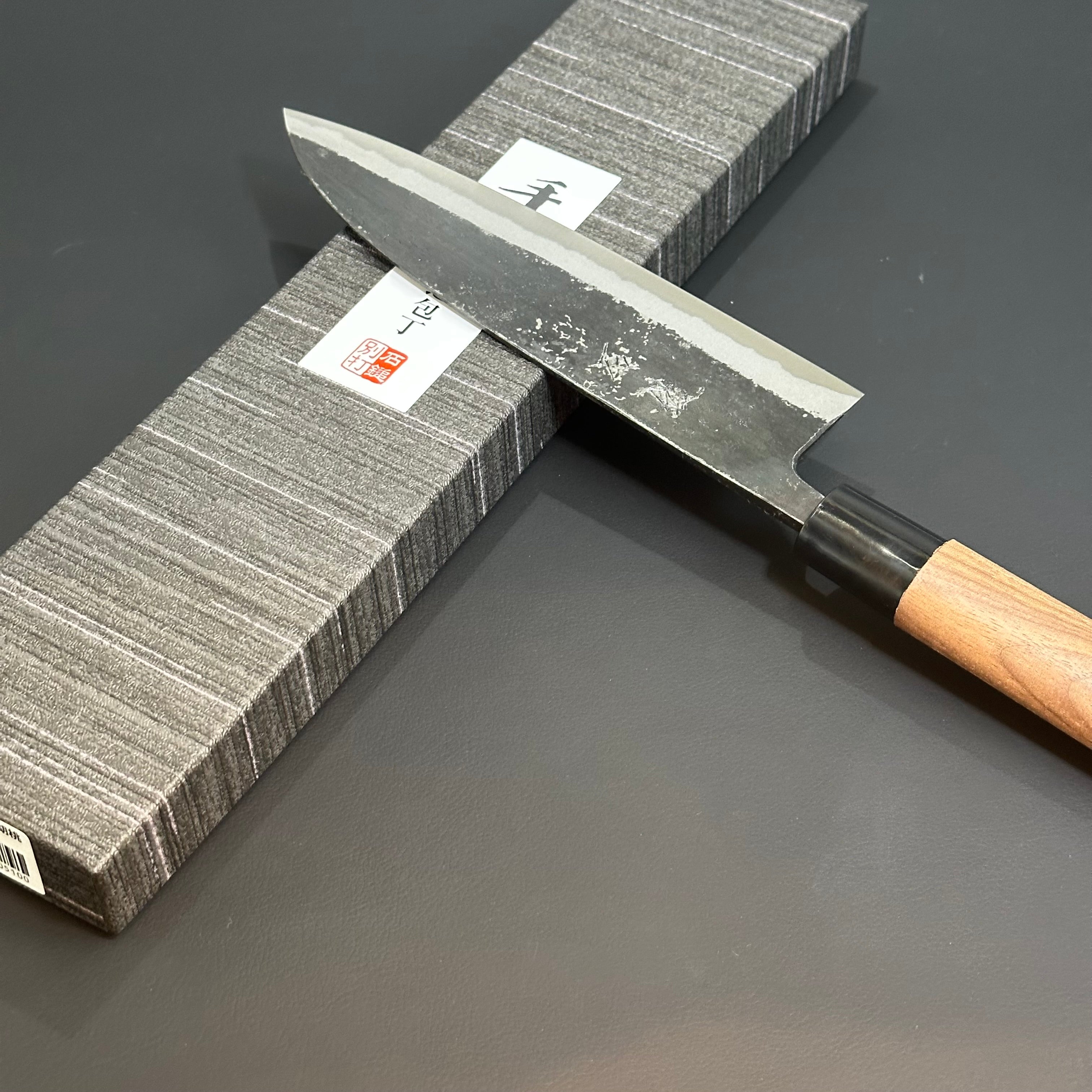 青二鋼　ケンムキ包丁、剥き物包丁　180㎜ 6寸 青二鋼 剥き物包丁.ケンムキ包丁180㎜6寸