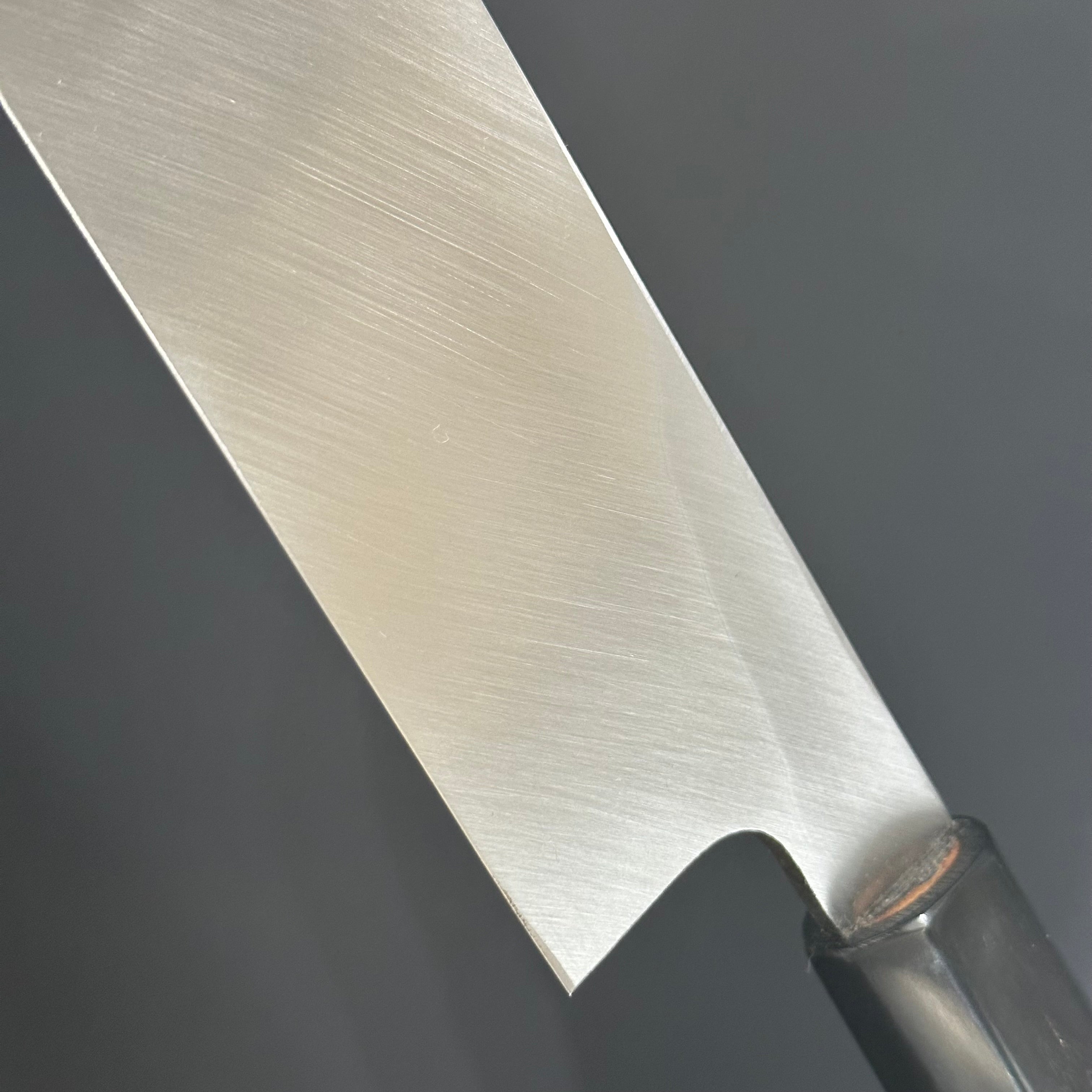 青銅　包丁 薄刃 195mm 青紙2号 片刃（右) – Yoshimune Knives