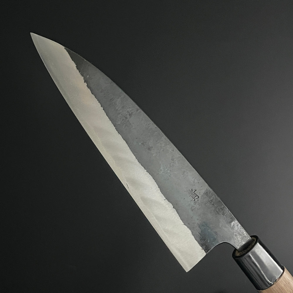 
                  
                    Funayuki Kurouchi 180 mm (7.1 in) Aogami (Blue) #2 Wavy Finish Double-Bevel
                  
                