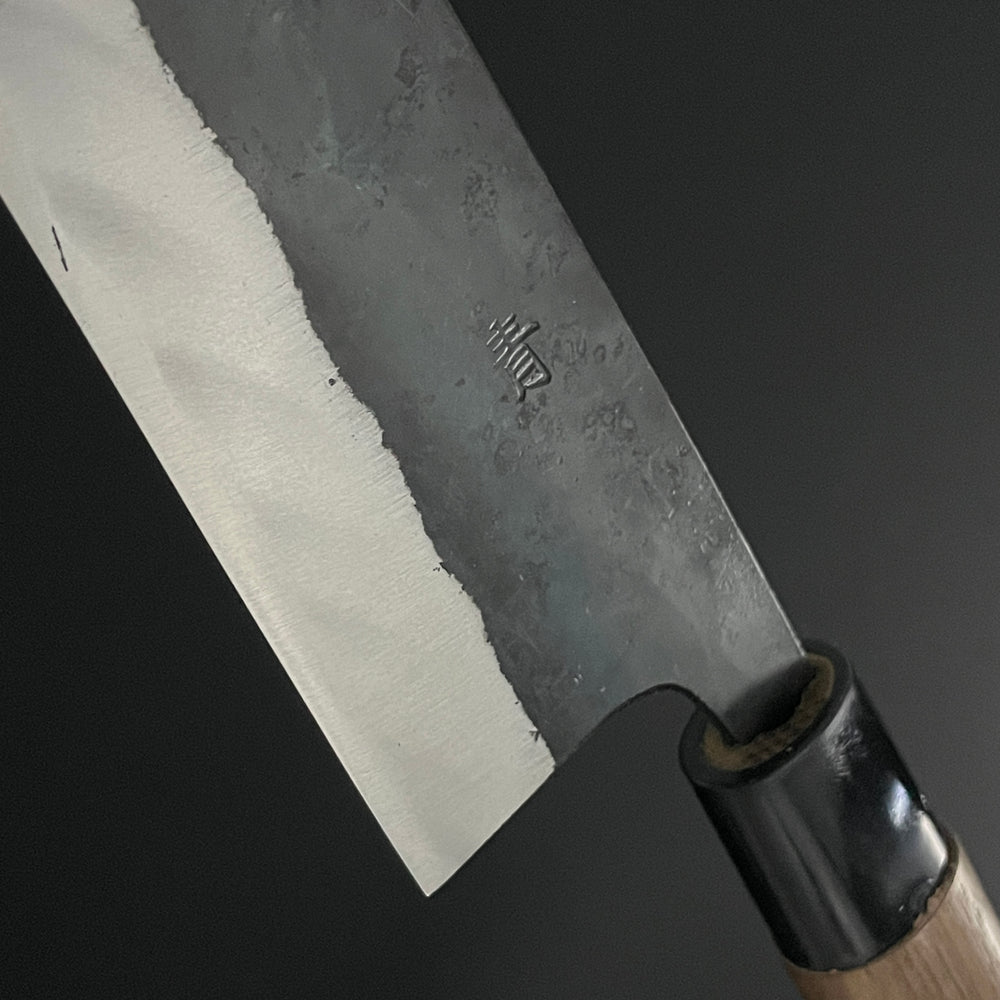 
                  
                    Funayuki Kurouchi 180 mm (7.1 in) Aogami (Blue) #2 Wavy Finish Double-Bevel
                  
                