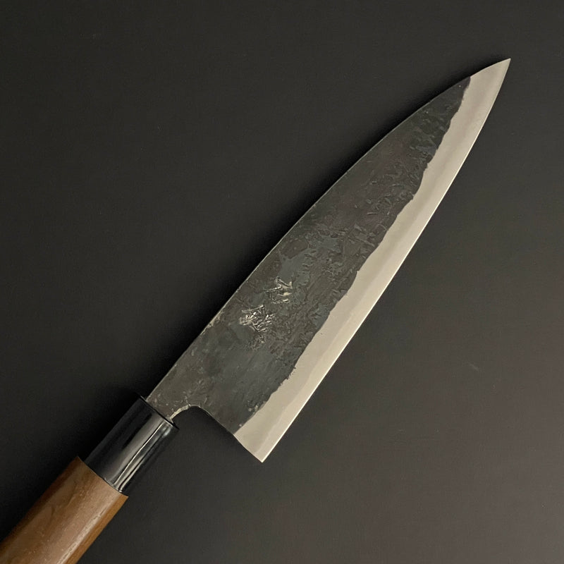 Funayuki Kurouchi 165 mm (6.5 in) Aogami (Blue) #2 Double-Bevel