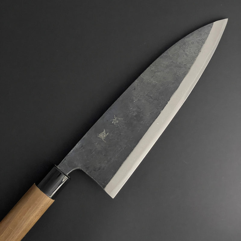 Deba Kurouchi 240mm (9.4 in) Aogami (Blue) #2 Double-Bevel