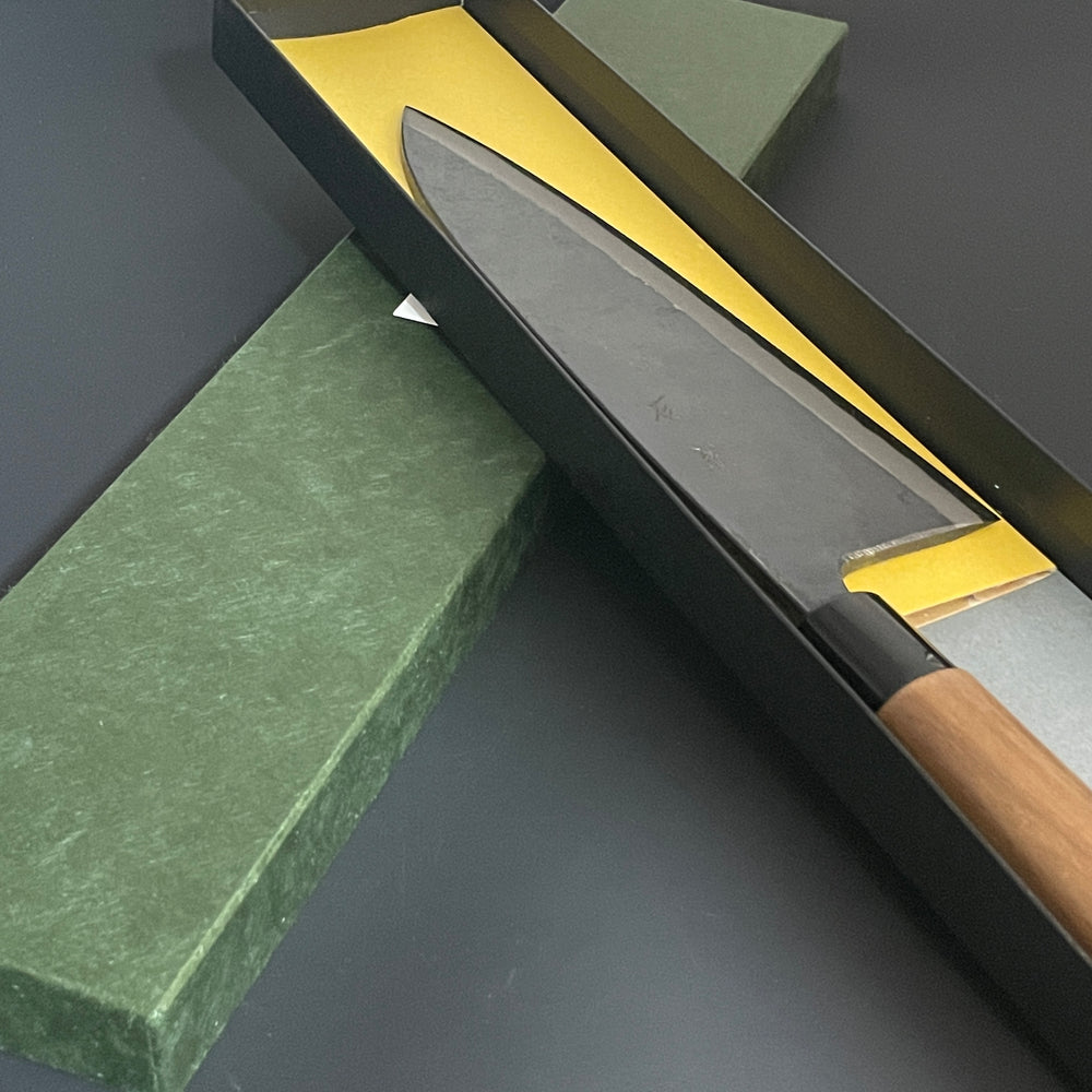 
                  
                    Deba Kurouchi 240mm (9.4 in) Aogami (Blue) #2 Double-Bevel
                  
                