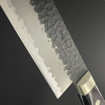 SC Kiritsuke 210mm (7.6 in) Aogami(Blue) #S Black Hammered Finish Double-Bevel