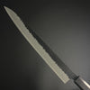 SC Sujihiki 270mm (10.6 in) Aogami(Blue) #S Black Hammered Finish Double-Bevel