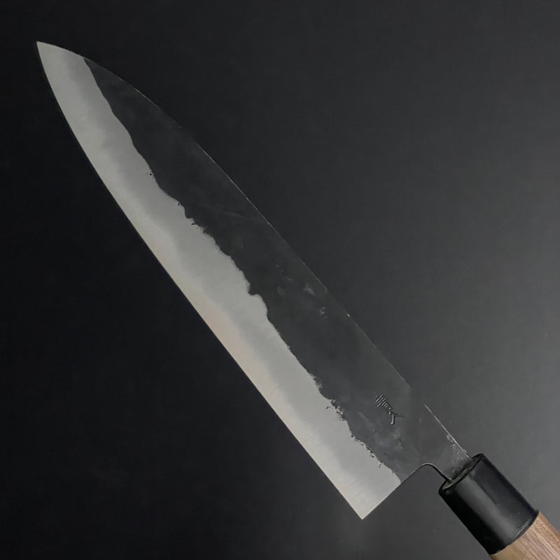 Gyuto Kurouchi 210 mm (8.3 in) Aogami (Blue) #2 Double-Bevel