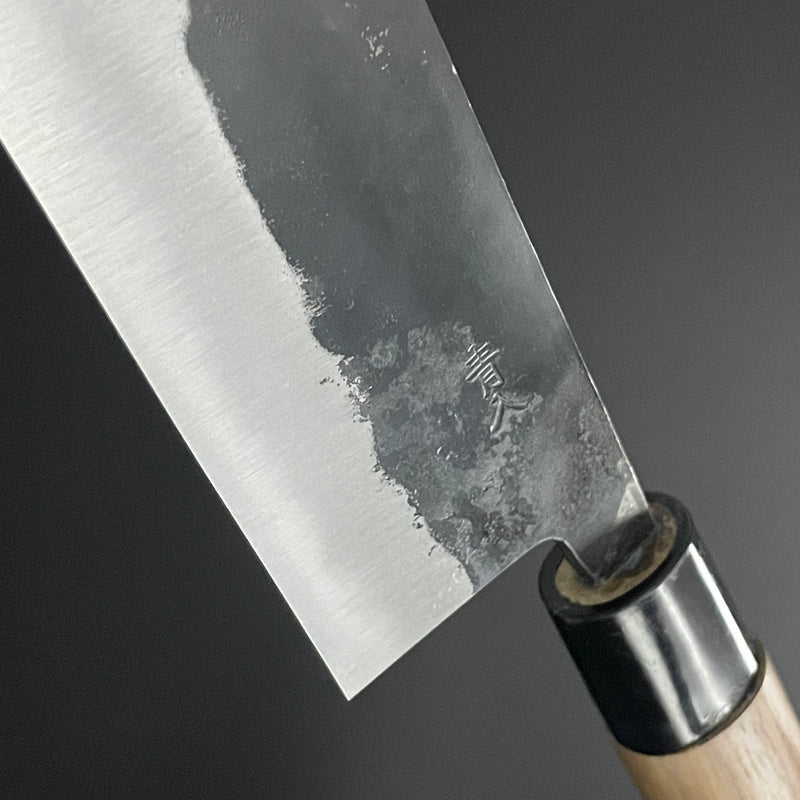 Gyuto Kurouchi 210 mm (8.3 in) Aogami (Blue) #2 Double-Bevel