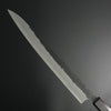 SC Sujihiki 270mm (10.6 in) Aogami(Blue) #S Black Hammered Finish Double-Bevel