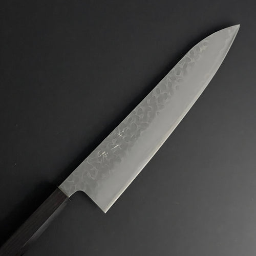 SC Gyuto 210mm (8.3 in) Aogami(Blue) #Super Hammered Finish Double-Bevel