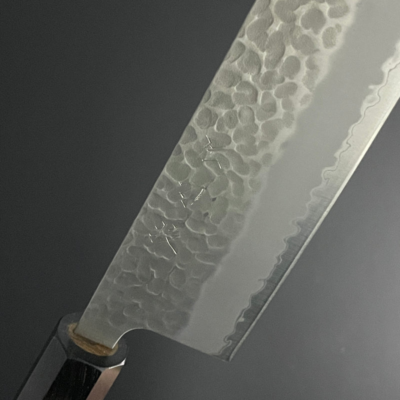 SC Gyuto 240mm (9.4 in) Aogami(Blue) #Super Hammered Finish Double-Bevel