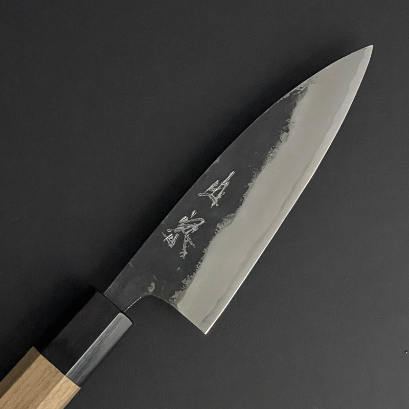 Funayuki Kurouchi 120 mm (4.7in) Aogami (Blue) #1 Double-Bevel